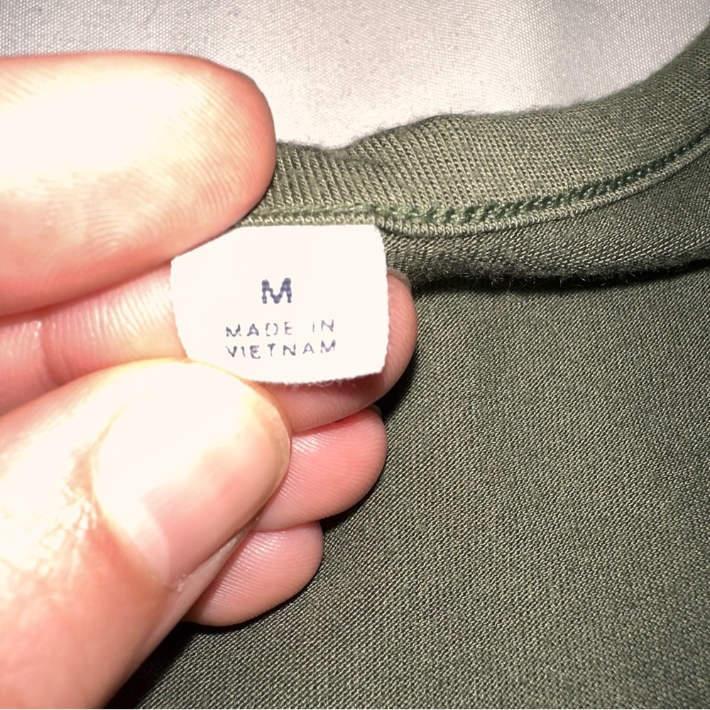GAP Green V-Neck Dress - Picture 5 of 6